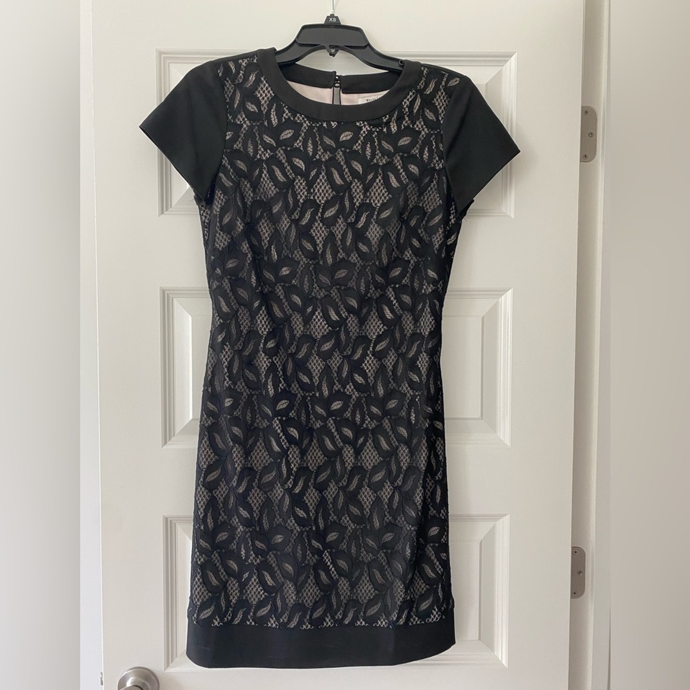 Black and tan dress